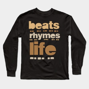 beat rhymes life 2023 06 Long Sleeve T-Shirt